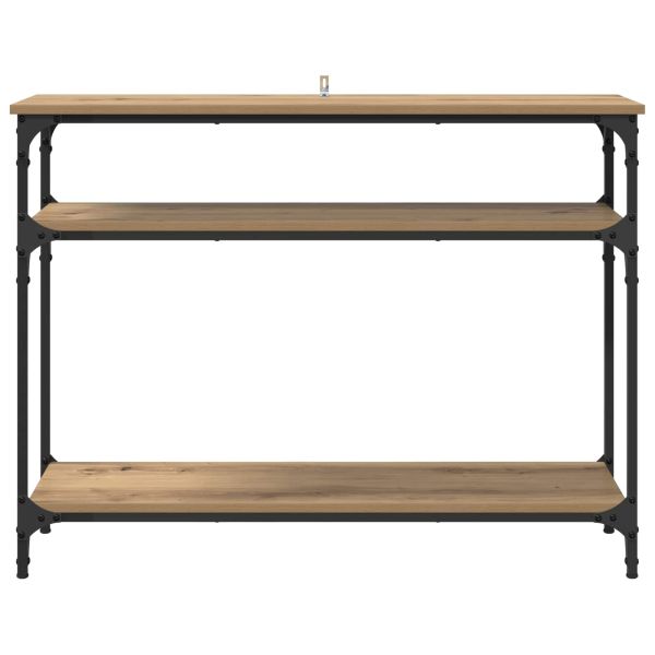 Конзолна маса Дъб 100 x 29 x 75 см Инженерна дървесина