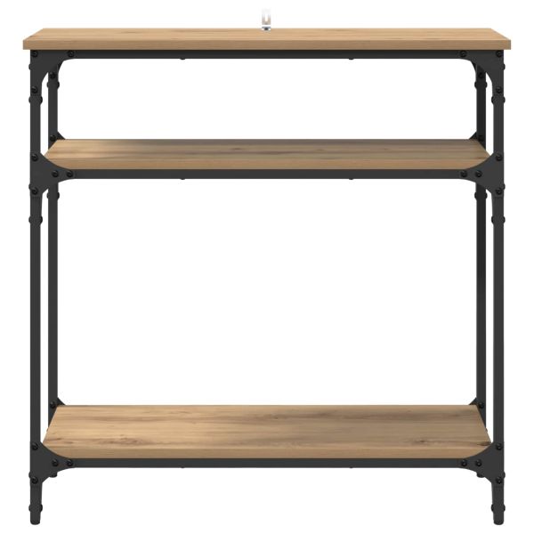 Конзолна маса Дъб 75 x 29 x 75 см Инженерна дървесина