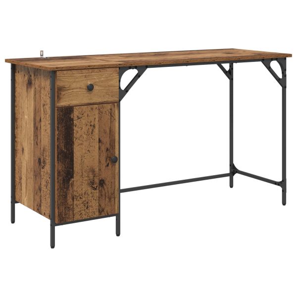 Компютърно бюро Старо дърво 131 x 48 x 75 см