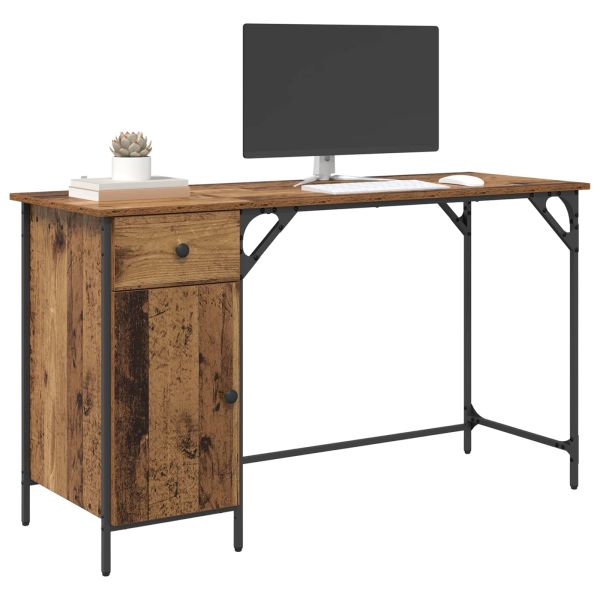 Компютърно бюро Старо дърво 131 x 48 x 75 см