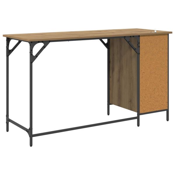 Компютърно бюро Дъб 131 x 48 x 75 см Инженерна дървесина