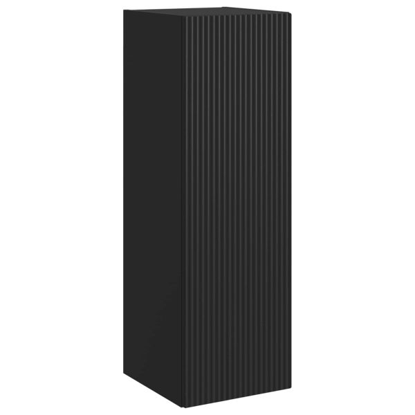 Стенно Баня Кабинет Черно 33 x 34,5 x 100 см
