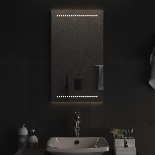 LED огледало за баня, 40x70 см