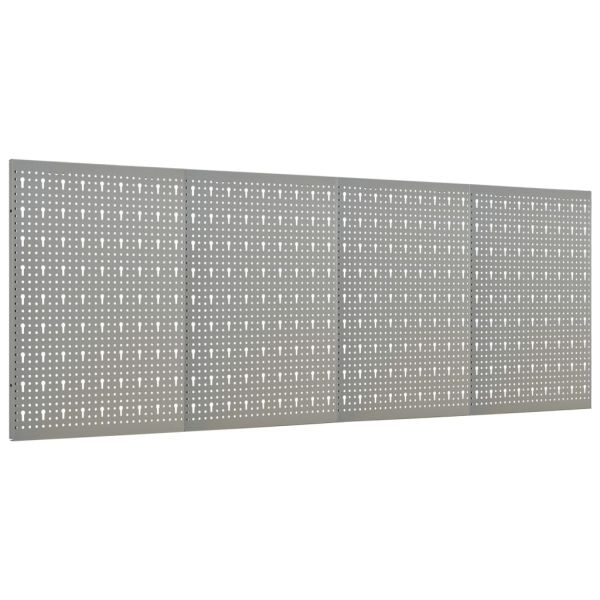 Стенни панели за инструменти, 4 бр, 40x58 см, стомана