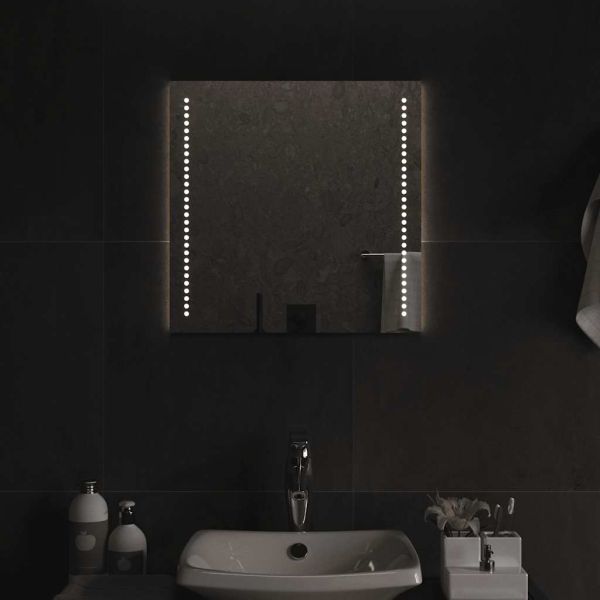 LED огледало за баня, 50x50 см