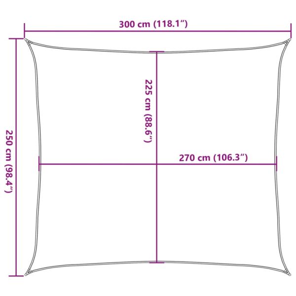 Платно-сенник, 160 г/м², синьо, 2,5x3 м, HDPE