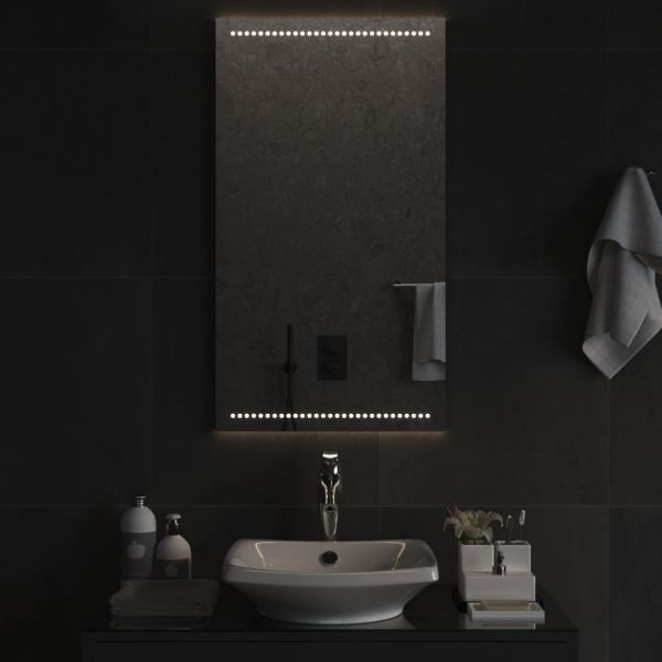LED огледало за баня, 50x90 см