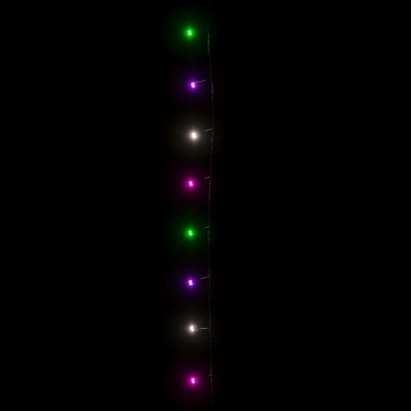 LED стринг с 400 LED пастелен многоцветен 40 м PVC