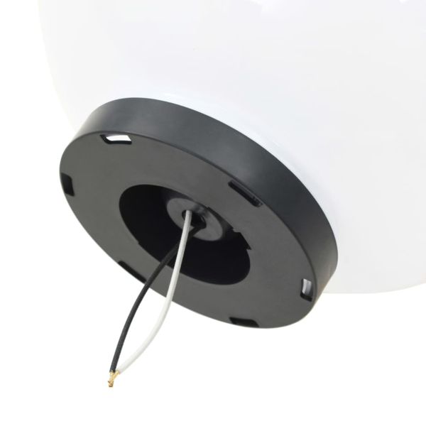 Градински сфери за LED лампи, 4 бр, 30 см, PMMA