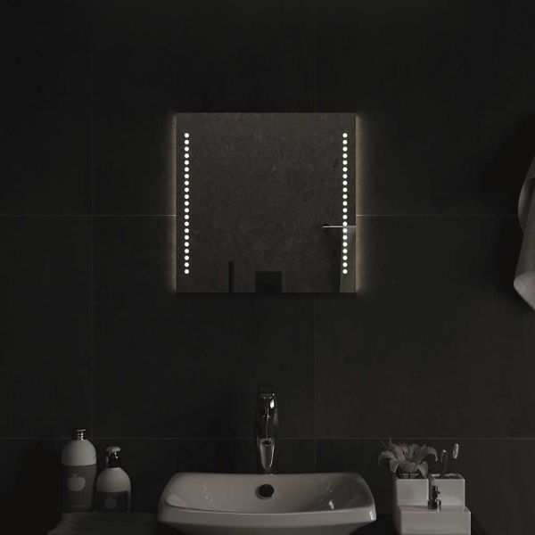 LED огледало за баня, 40x40 см