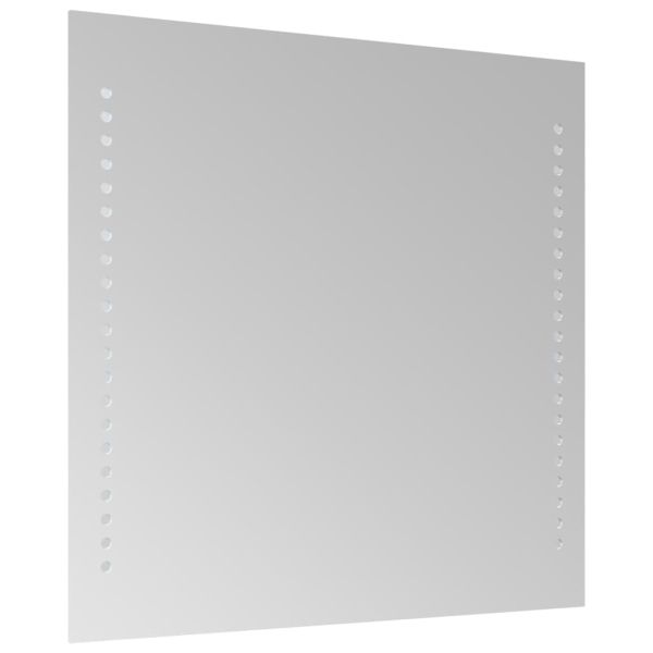 LED огледало за баня, 40x40 см