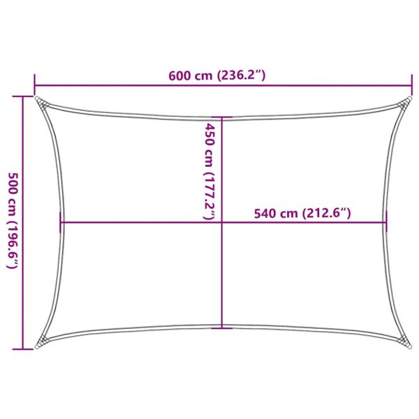 Платно-сенник, 160 г/м², червено, 5x6 м, HDPE