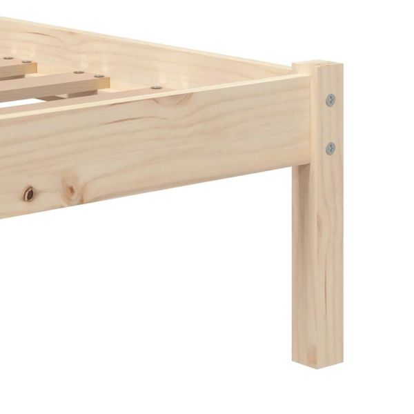 рамка за легло 75x190 см Small Single дърво масив