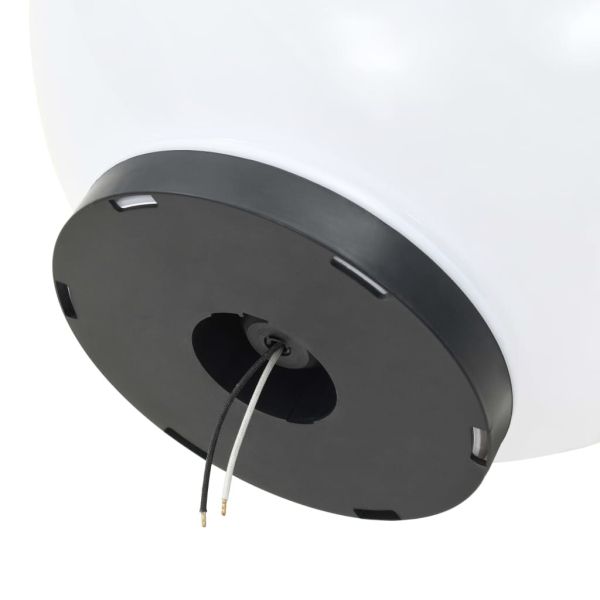 Градински сфери за LED лампи, 4 бр, 40 см, PMMA