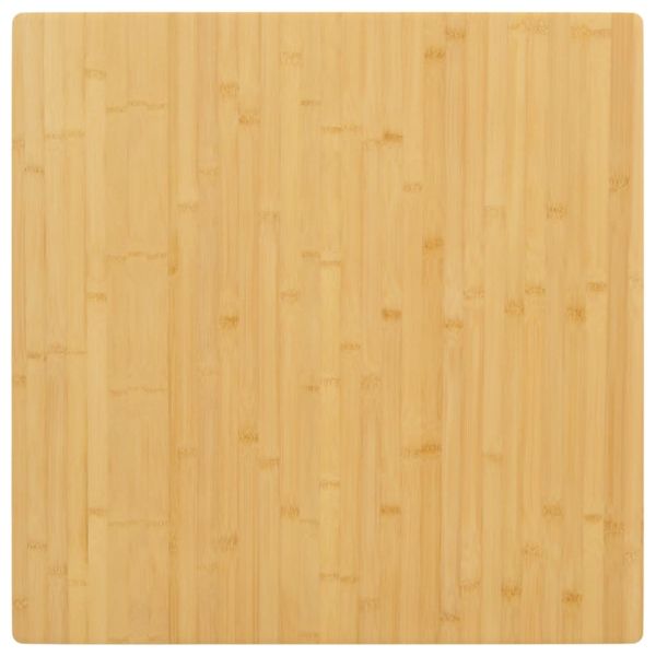 Плот за маса 80x80x1,5 см бамбук
