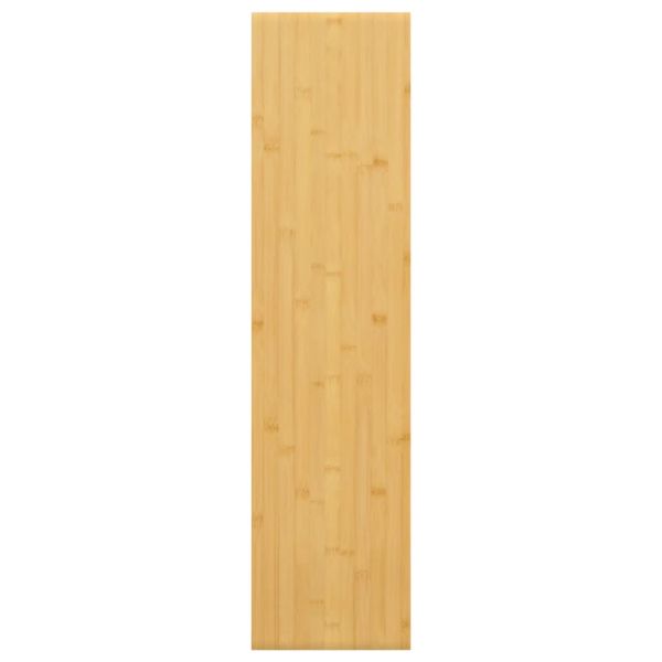 Стенен рафт 80x20x2,5 см бамбук