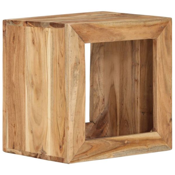 Табуретка 40x30x40 см масивно дърво акация