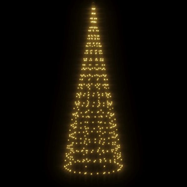 LED коледна елха 550 LED топло бяло 300 см