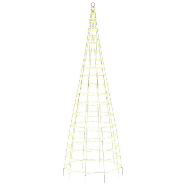 LED коледна елха 550 LED топло бяло 300 см