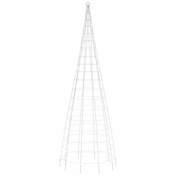 LED коледна елха 550 LED топло бяло 300 см