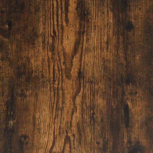 Сайдборд, опушен дъб, 100x33x75 см, инженерно дърво