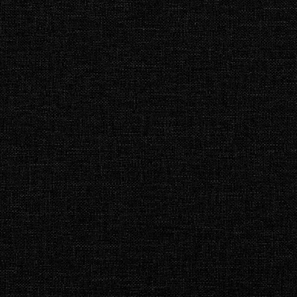 Боксспринг легло с матрак, черно, 200x200 см, плат
