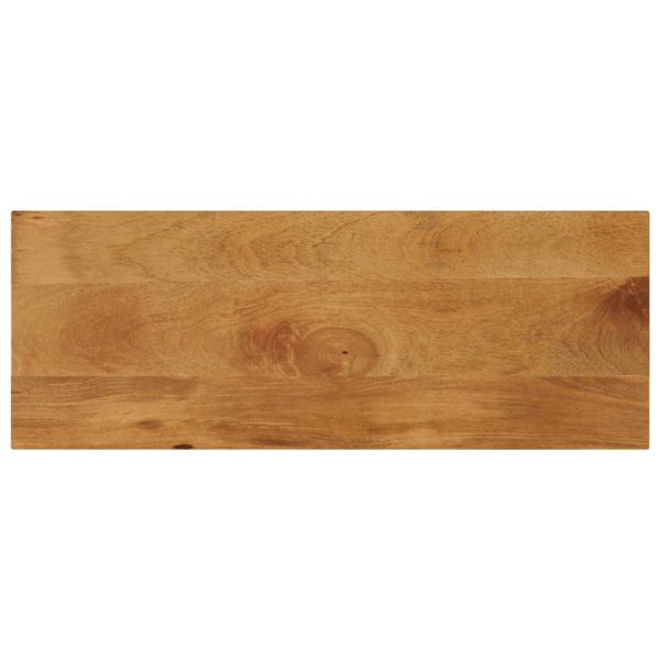 Плот за маса, 90x40x2,5 см, правоъгълен, манго масив