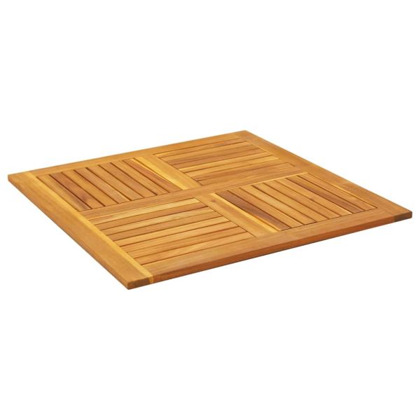 Плот за маса 90x90x2,2 см квадратен масивна акация