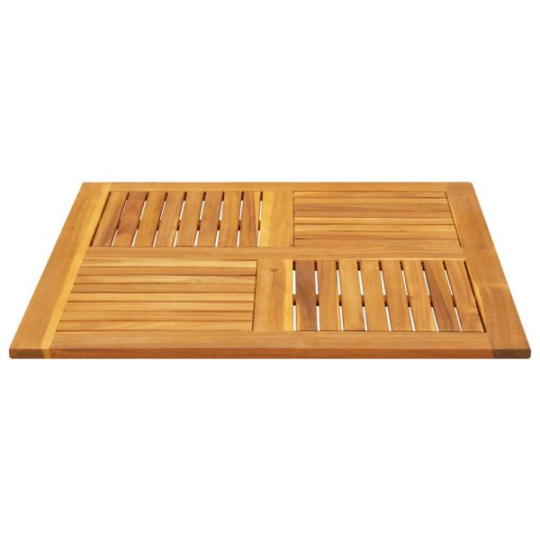 Плот за маса 90x90x2,2 см квадратен масивна акация