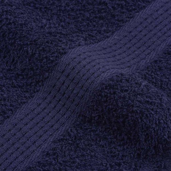 Кърпи за сауна FROGN 2 бр. тъмносини 80x200 см 360 г/м²