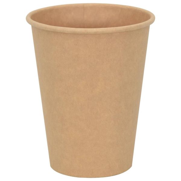 Хартиени чаши за кафе 1000 бр. 12oz 300ml Кафяво