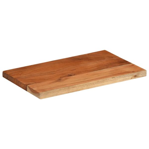 Плот за маса 40x20x2,5 см, правоъгълен, масивна акация