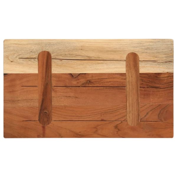 Плот за маса 40x20x2,5 см, правоъгълен, масивна акация