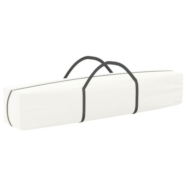 Сгъваема парти палатка, бяла, 3x6 м