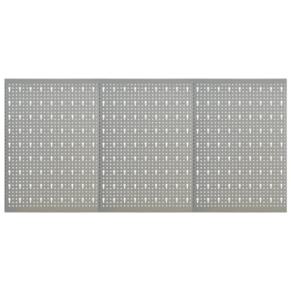 Стенни панели за инструменти, 3 бр, 40x58 см, стомана