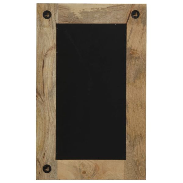 Огледало, мангово дърво масив, 50x80 см