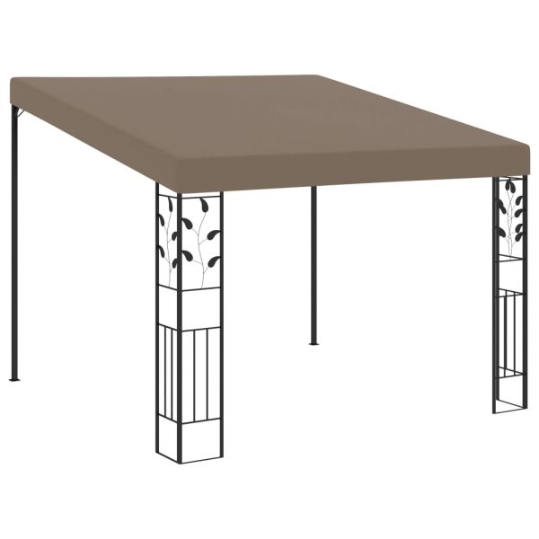 Шатра за стенен монтаж, 3x3x2,5 м, таупе