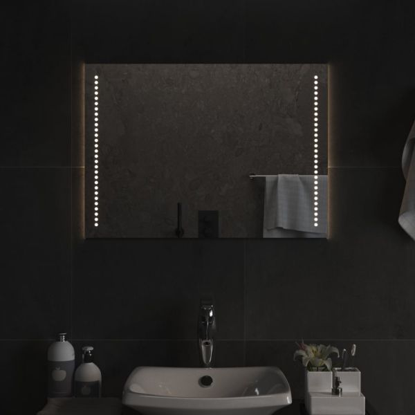 LED огледало за баня, 50x70 см