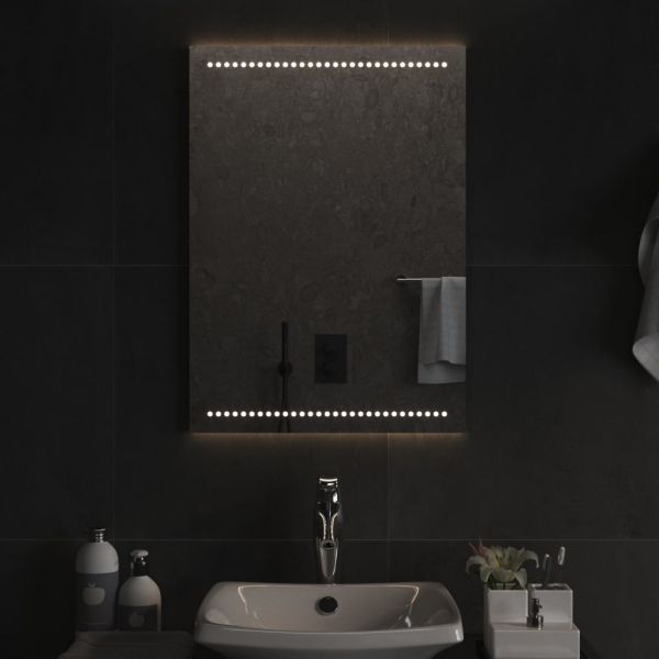 LED огледало за баня, 50x70 см