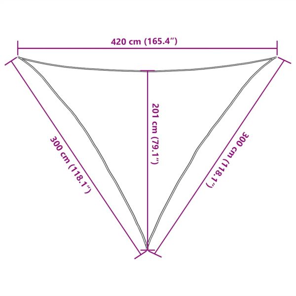 Платно-сенник, 160 г/м², синьо, 3x3x4,2 м, HDPE
