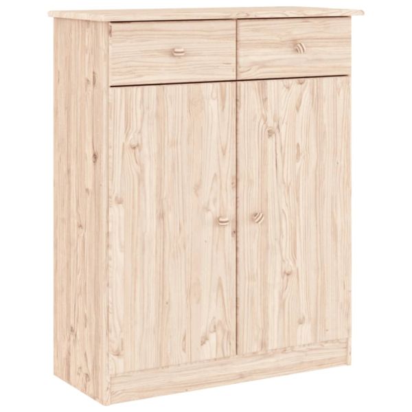 Шкаф за обувки ALTA, 77x35x96 см, бор масив