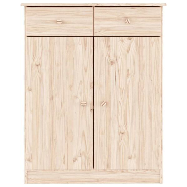 Шкаф за обувки ALTA, 77x35x96 см, бор масив