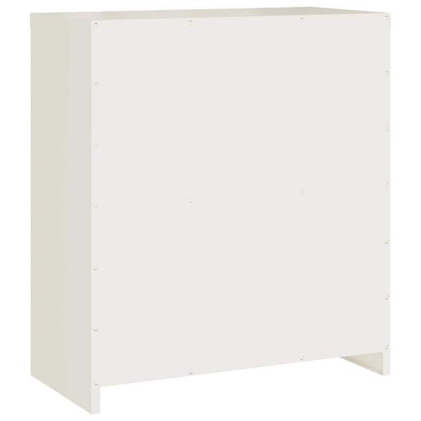 Шкаф за папки бял 79x40x90 см стомана