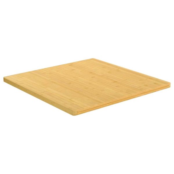 Плот за маса 70x70x2,5 см бамбук