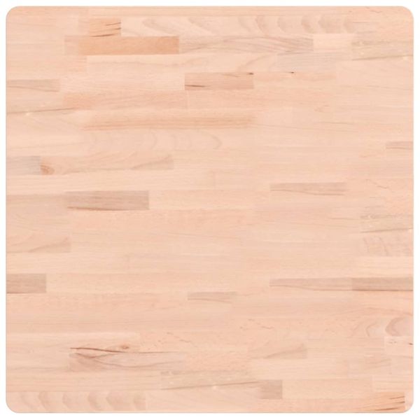 Плот за маса 60x60x1,5 см квадратен масивен бук