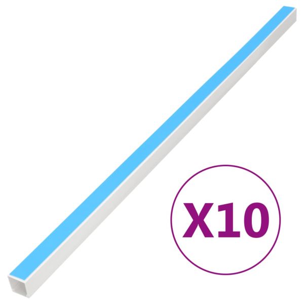 Кабелен канал самозалепващ 30x20 мм 10 м PVC