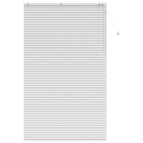 Венецианска щора Бяло 155 x 250 см 35 mm