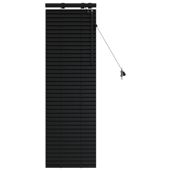 Венецианска щора Черно 50 x 130 см 35 mm