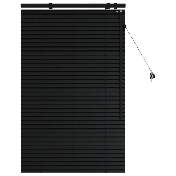 Венецианска щора Черно 70 x 130 см 35 mm