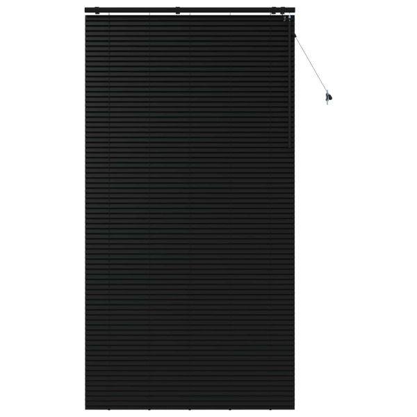 Венецианска щора Черно 135 x 250 см 35 mm